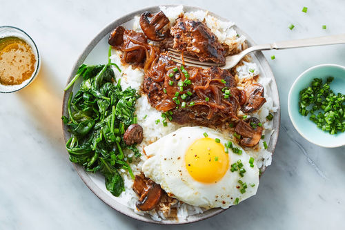 Hawaiian Loco Moco Burger