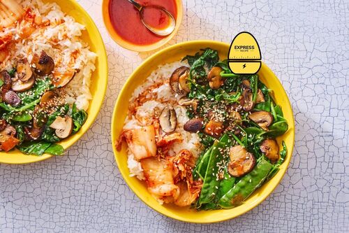 Express Recipe! Vegetarian Bibimbap