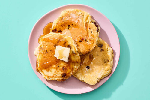 Chocolate Chip Banana Pancakes