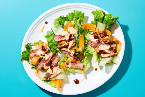 Steak Bánh Mì Lettuce Cups
