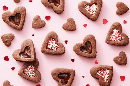 ❤️ Chocolate Ganache Sandwich Cookies ❤️