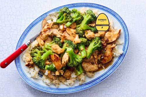 Express Recipe! Stir-Fried Chicken & Broccoli