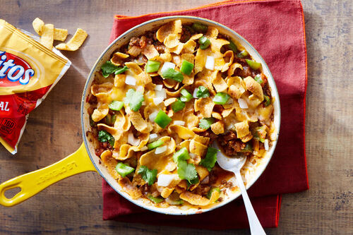 Tex-Mex Beef Frito Pie