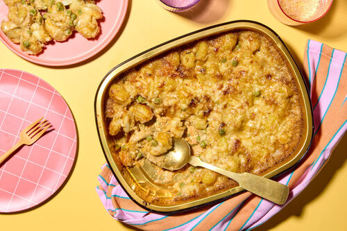 Baked Creamy Truffle Gnocchi