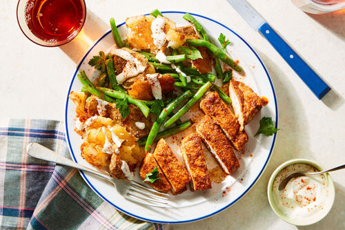 Chili-Rubbed Pork Chops