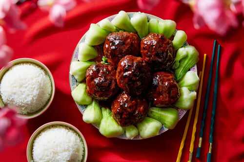 Lunar New Year! Lion's Head Pork Meatballs