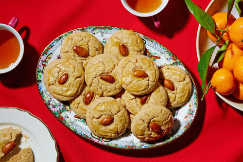 Lunar New Year! Almond Cookies
