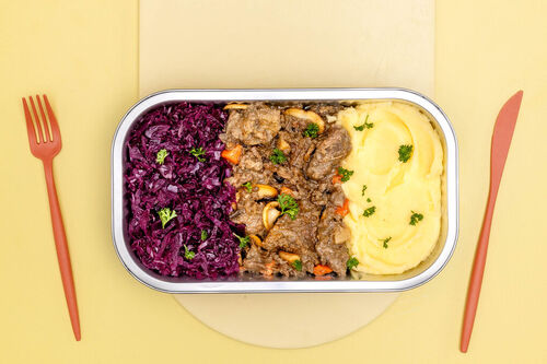 Stevige bœuf bourguignon