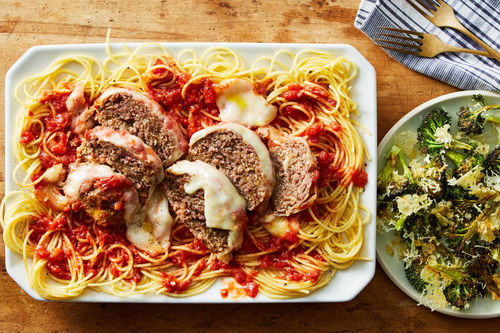 Monster Meatball Parm