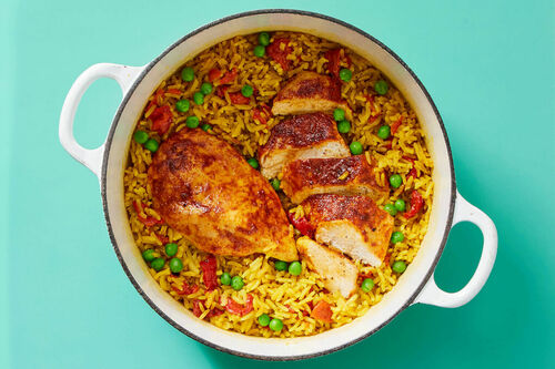 Spanish-Style Chicken & Rice