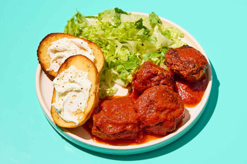 Saucy Beef & Ricotta Meatballs