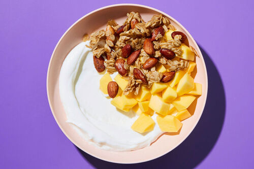 Almond Granola Yogurt Bowl