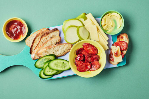 Lunch Chorizo and Cheddar Ploughman's Picnic