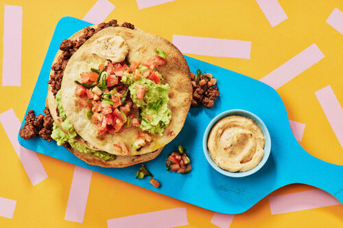 Kid Approved: Triple Decker Beef Tostadas