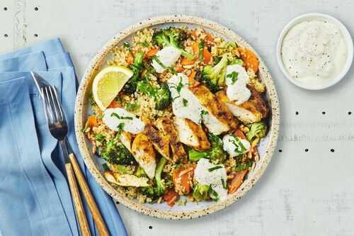 Nutritious Chargrilled Chermoula Chicken
