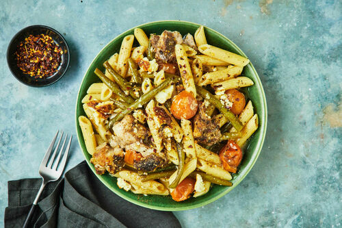 Prep and Forget: Chicken-Feta Bake