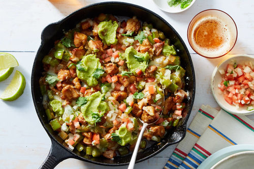 Chicken Thigh Fajita Casserole