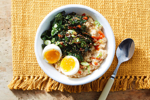Savory Sesame Oatmeal