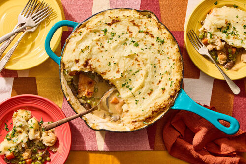 Mashed Potato Chicken Pot Pie