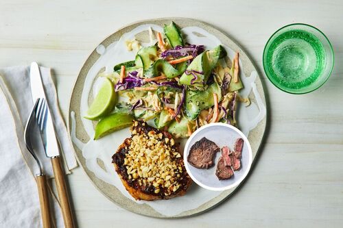 Carb-Conscious Spicy Chipotle Rump Steaks