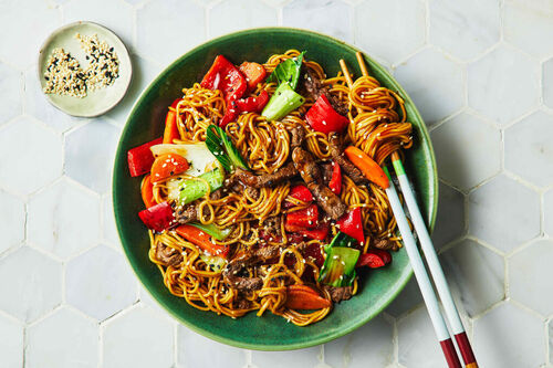 Fast Spicy Beef Noodles