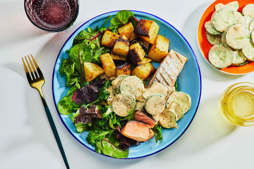 BBQ Succulent Crispy-Skinned Salmon