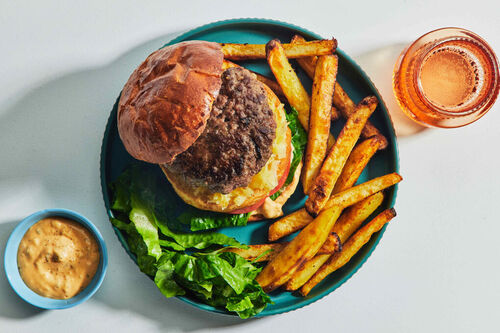 Epic Triple-Decker Cheeseburger