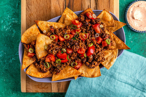 Loaded Nachos mit Chili con Carne