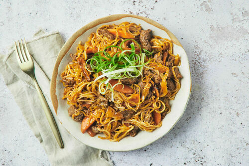 Spicy Gochujang Beef Stir-Fry
