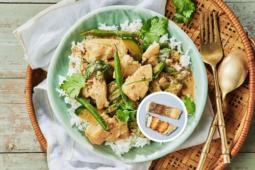 Aussie Barramundi and Veggie Cambodian Curry
