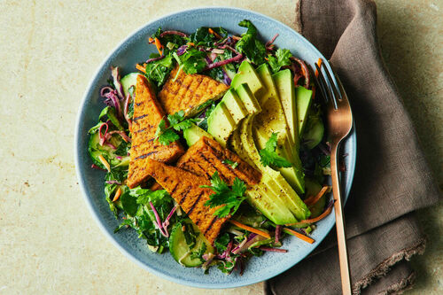 Fast Carb-Conscious Satay Tofu