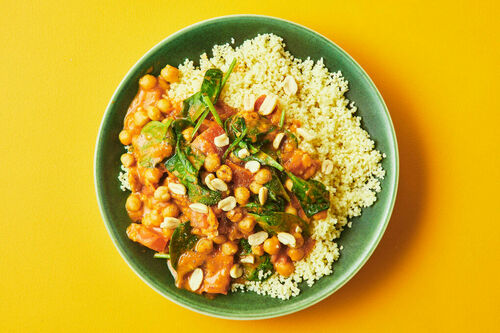 Spicy Chickpea and Peanut Stew