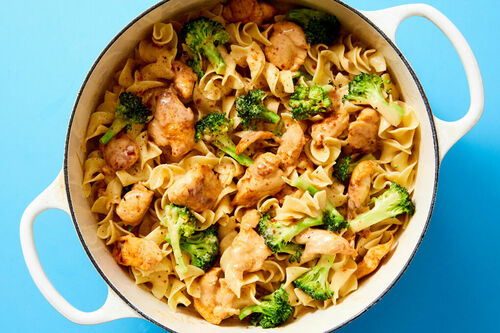 Saucy Skillet Chicken with Double Chicken!