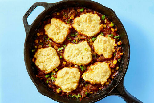 BBQ Braised Beef Pot Pie