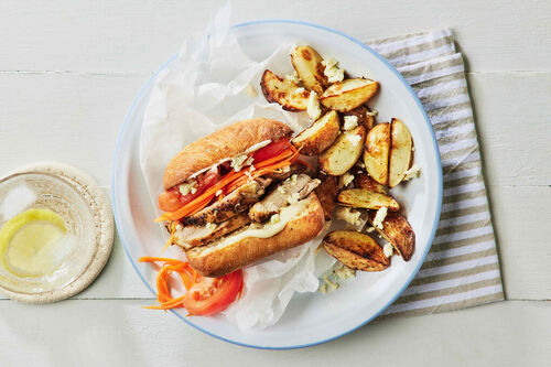 Smoky Chicken Burger