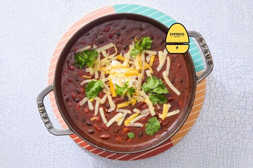 Express Recipe! Vegetarian Bean Chili