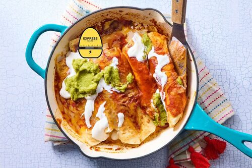 Express Recipe! Braised Beef Enchiladas