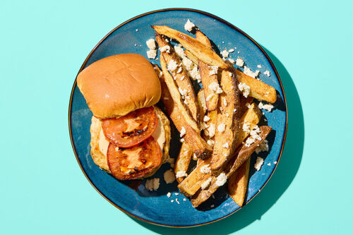 Chicken Shawarma Burger