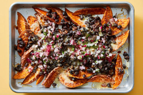 Vegetarian Chili Cheese Fries