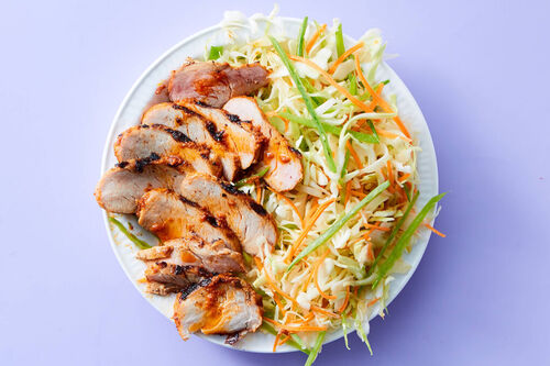 Grilled Thai Red Curry Pork Tenderloin