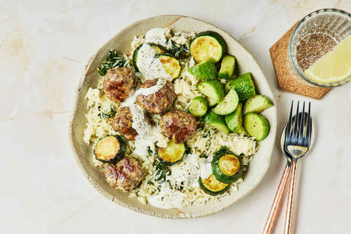 Greek-Style Pork Keftedes