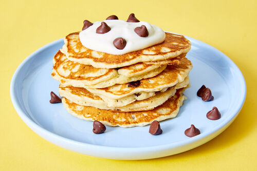 Chocolate Chip Banana Pancakes