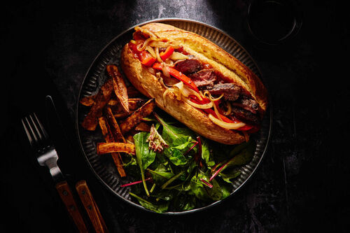 Ultimate Philly Cheesesteak Subs