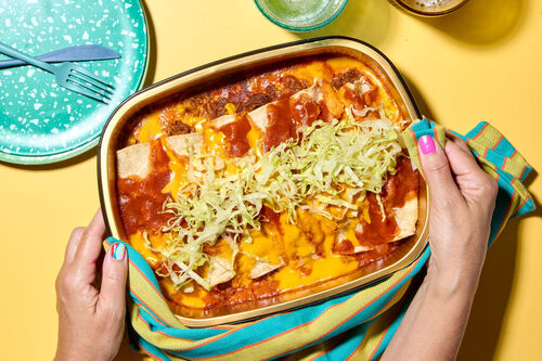 Braised Beef Enchiladas