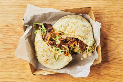 Lunch Caribbean Chicken Pita Pockets