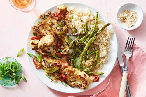 Seared Chicken & Cauliflower in Adobo Sauce