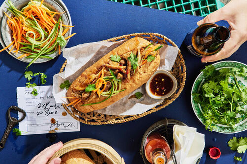 Saigon-Style Chicken Banh Mi