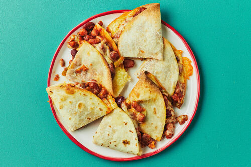 Mexi Bean Quesadillas