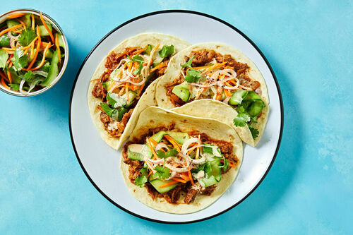 Chipotle Pulled Mushroom 'Meat' Tacos