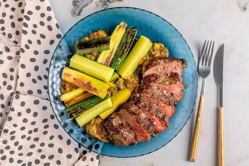 Rinderhüftsteak Nikkei-Style